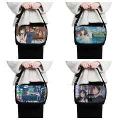 8 Styles Makoto Shinkai Cartoon Anime Crossbody Bag