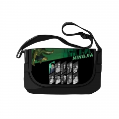 2 Styles Under Ninja Cartoon Anime Crossbody Bag