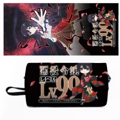 Villainess Level 99: I May Be the Hidden Boss but I'm Not the Demon Lord Cartoon Pencil Box Anime Pencil Bag