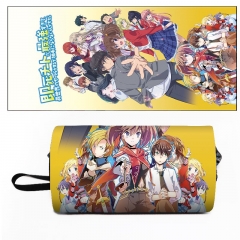 My Instant Death Ability Is Overpowered Cartoon Pencil Box Anime Pencil Bag