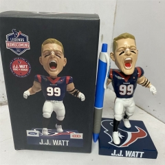 15CM Chicago Bulls NFL JJ Watt PVC Anime Figure Toy