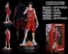 33CM Slam Dunk Mitsui Hisashi Cartoon PVC Anime Figure Toy