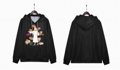 2 Styles Tis Time for "Torture," Princess Cartoon Long Sleeve Anime Hooded Hoodie