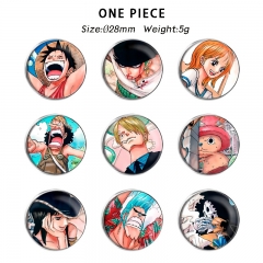 12 Styles One Piece Anime Alloy Pin Brooch
