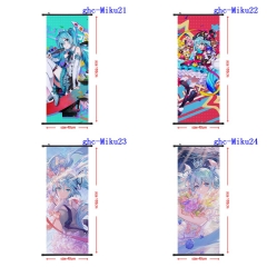 40X102CM 7 Styles Hatsune Miku Wall Scrolls Anime Wallscrolls