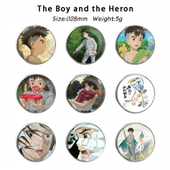 28 Styles The Boy and the Heron Anime Alloy Pin Brooch