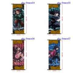 40X102CM 6 Styles Demon Slayer: Kimetsu no Yaiba Wall Scrolls Anime Wallscrolls