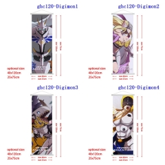 2 Sizes 9 Styles Digital Monster Wall Scrolls Anime Wallscrolls