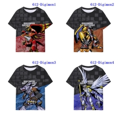 5 Styles Digital Monster Printing Digital 3D Cosplay Anime T Shirt