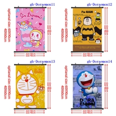 60x90CM 7 Styles Doraemon Wall Scrolls Anime Wallscrolls
