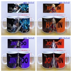 7 Styles Solo Leveling Custom Design Color Printing Anime Mug Ceramic Cup