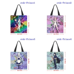 33*38cm 6 Styles I Was Reincarnated as the 7th Prince so I Can Take My Time Perfecting My Magical Ability Shopping Bag Canvas Anime Handbag