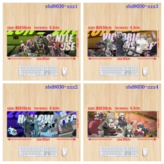 （80x30x0.3cm ）5 Styles zenless zone zero Cartoon Anime Mouse Pad
