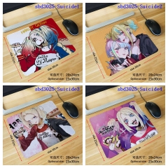 7 Styles Suicide Squad Cartoon Anime Mouse Pad