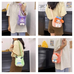 5 Styles Sanrio Kuromi My Melody Cartoon Anime Plush Bag