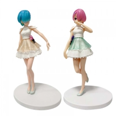 2 Styles19cm Re: Life in a Different World from Zero rem ram Cartoon Anime PVC Figure