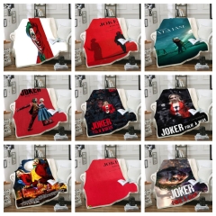 32 Styles 3 Sizes The Joker Double Layer One Side Anime Blanket