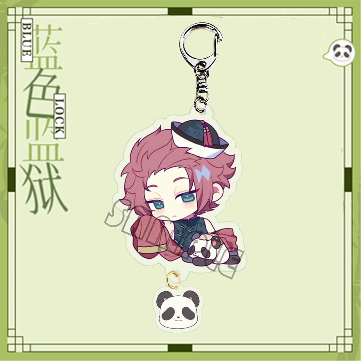 7 Styles DBlue Lock Cartoon Anime Acrylic Keychain