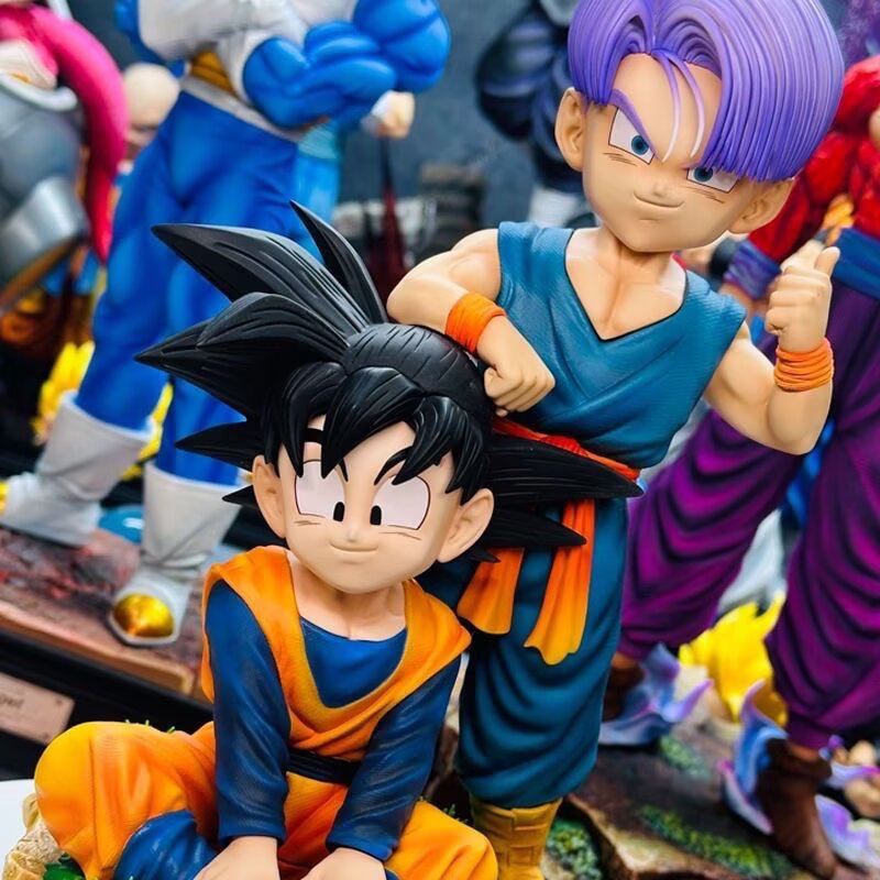 Figurine Dragon Ball Z - Son Goten Et Trunks - Capsule Dodo - Bandai Megahouse